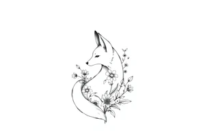 fox peaceful

CREATE A FURRY TATTOO DESIGN FURSONA ANTROPOMORPHIC IMAGE FOR ANTIFACIST LIBERAL WITH FLOWERS AND PLANTS GROWING FROM THE FURSONA tattoo idea
