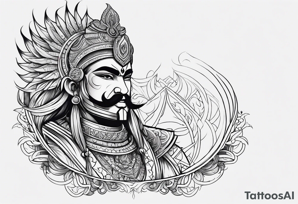 Ravan tattoo idea