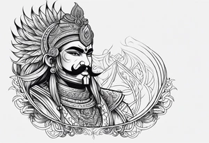 Ravan tattoo idea