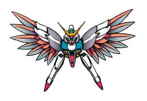 Gundam wing tattoo idea