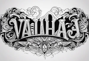Valhalla steps tattoo idea