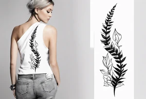 spine tattoo tattoo idea