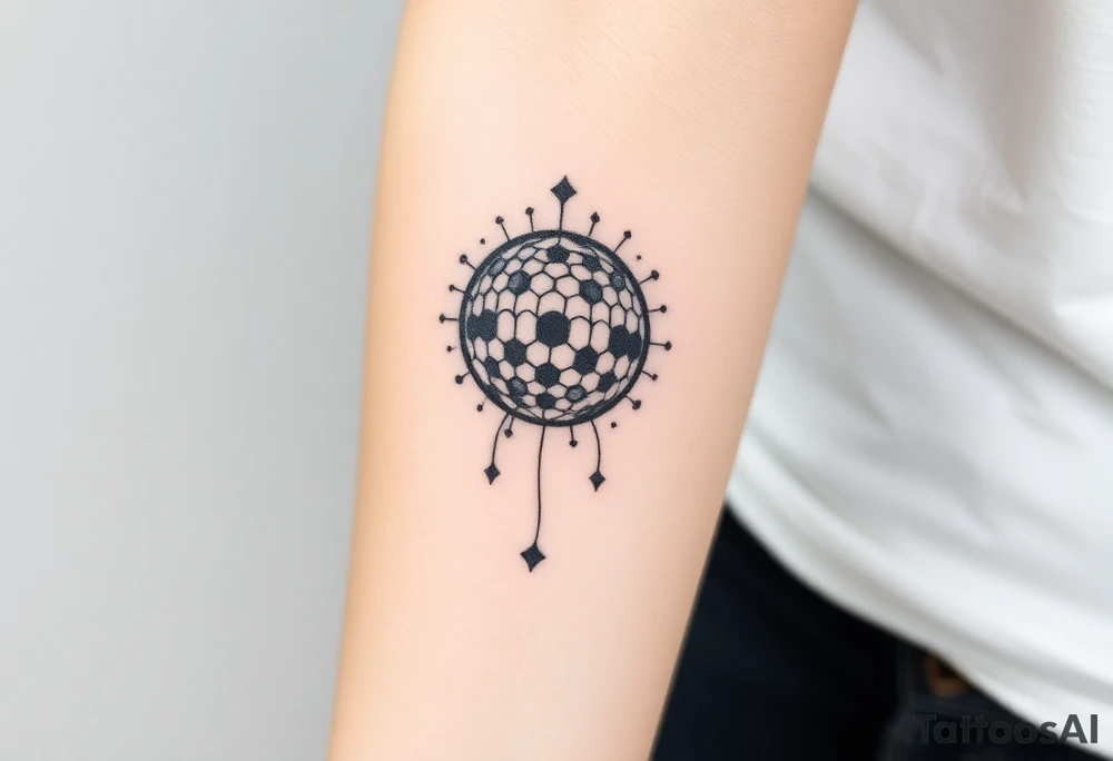 disco ball tattoo idea