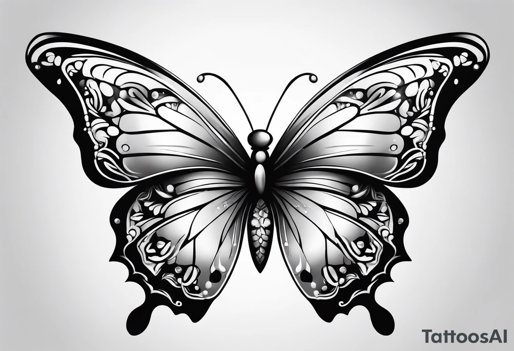 butterfly tattoo idea