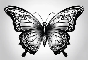 butterfly tattoo idea