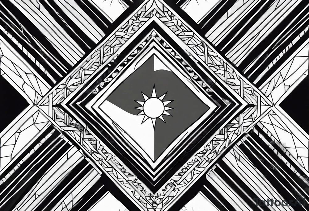 Filipino flag tattoo idea