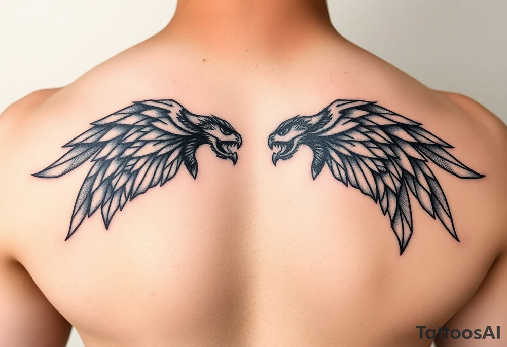 Matching his and hers tattoo idea