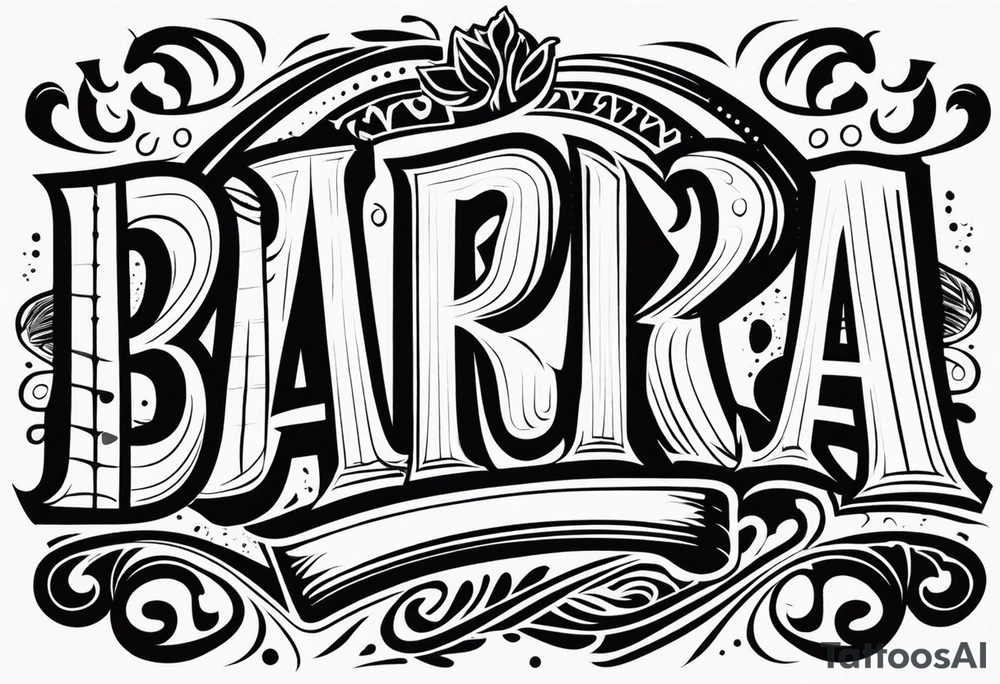 I Barra tattoo idea