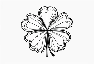 clover tattoo idea
