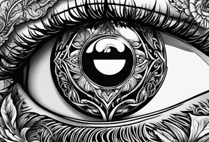 eyeball tattoo idea