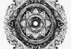 A wormhole tattoo idea