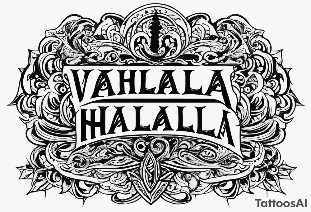 Valhalla tattoo idea
