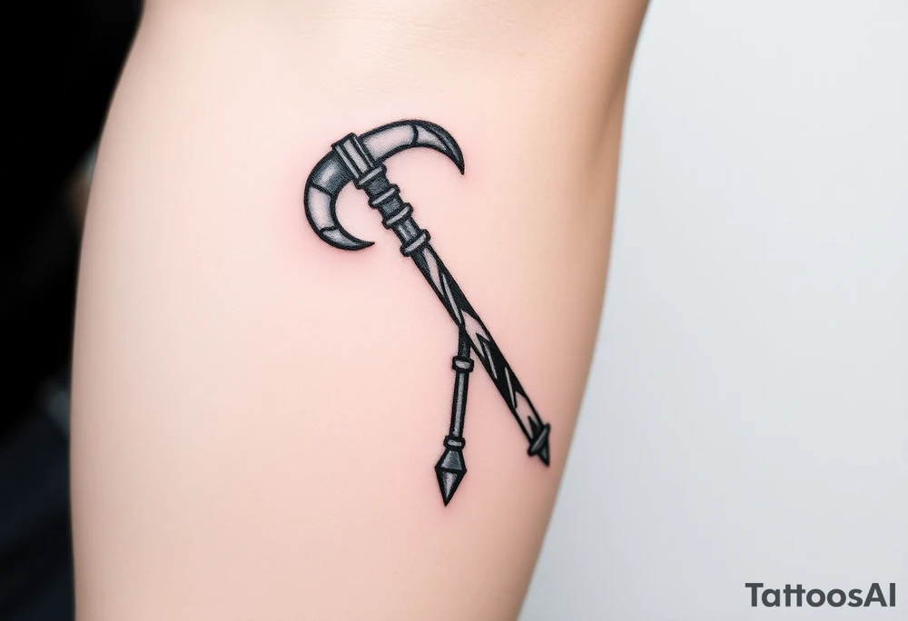 Samoiedo  cane tattoo idea