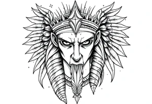 osiris,stars. tattoo idea