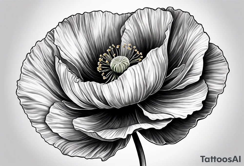 Poppy flower, 12/21/2006 tattoo idea