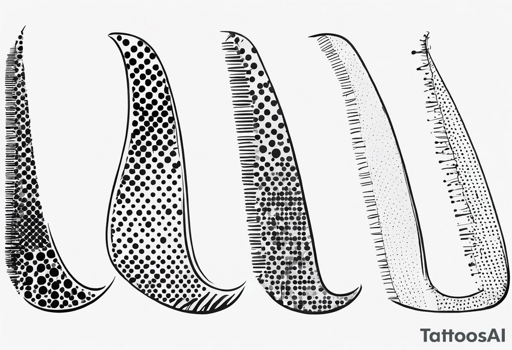 Spine tattoo, sexy, dots tattoo idea