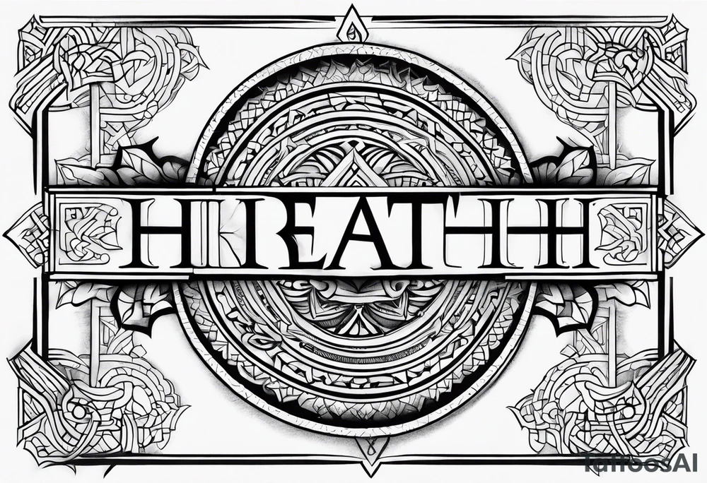The word “hireath” tattoo idea