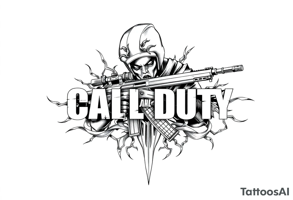 call of duty tattoo idea