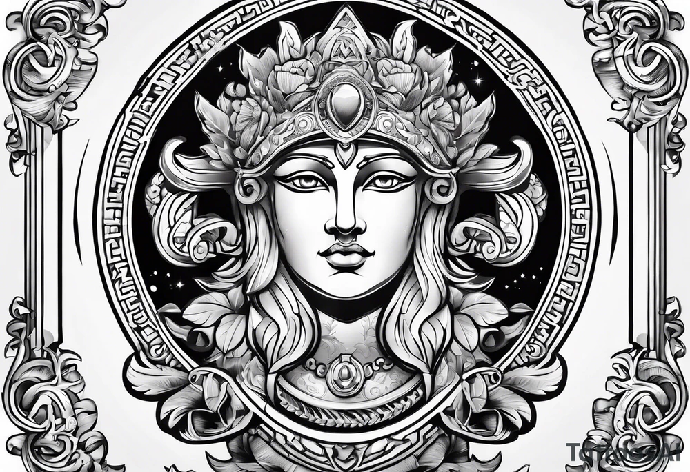omega greek sign tattoo idea