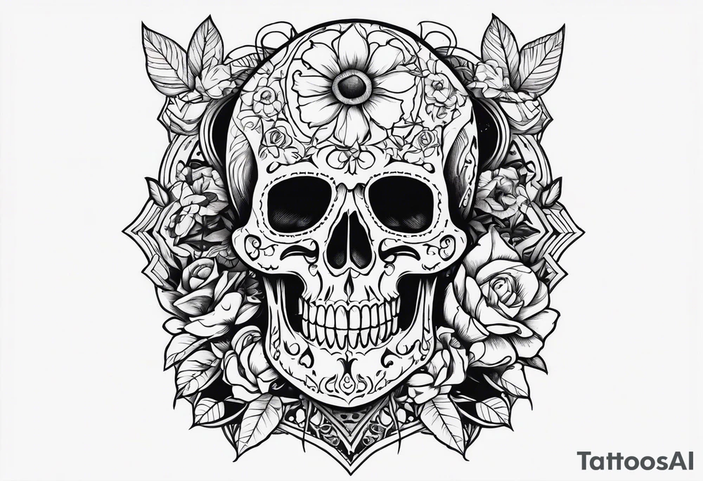Memento mori tattoo design tattoo idea