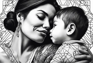 Woman reunited with her son 37 years after his birth and relinquished to adoption tattoo idea