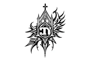 Hurricane, train, Phi Sigma Nu, Duke University Chapel tattoo idea