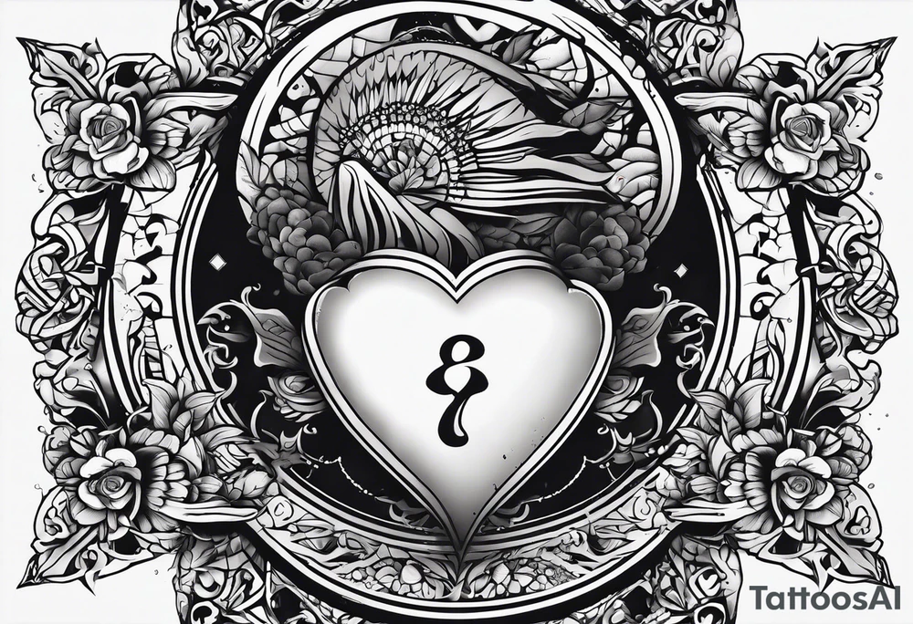 Integrity, strength, broken heart ,survivor symbolism tattoo idea Integrity, strength, broken heart ,survivor symbolism tattoo idea