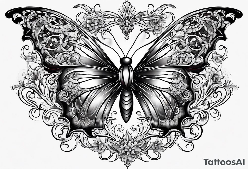 filigree tattoo idea