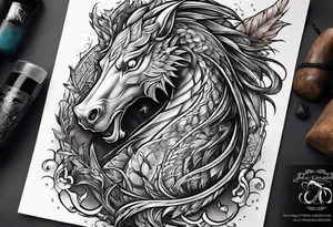 Drakkar tattoo idea