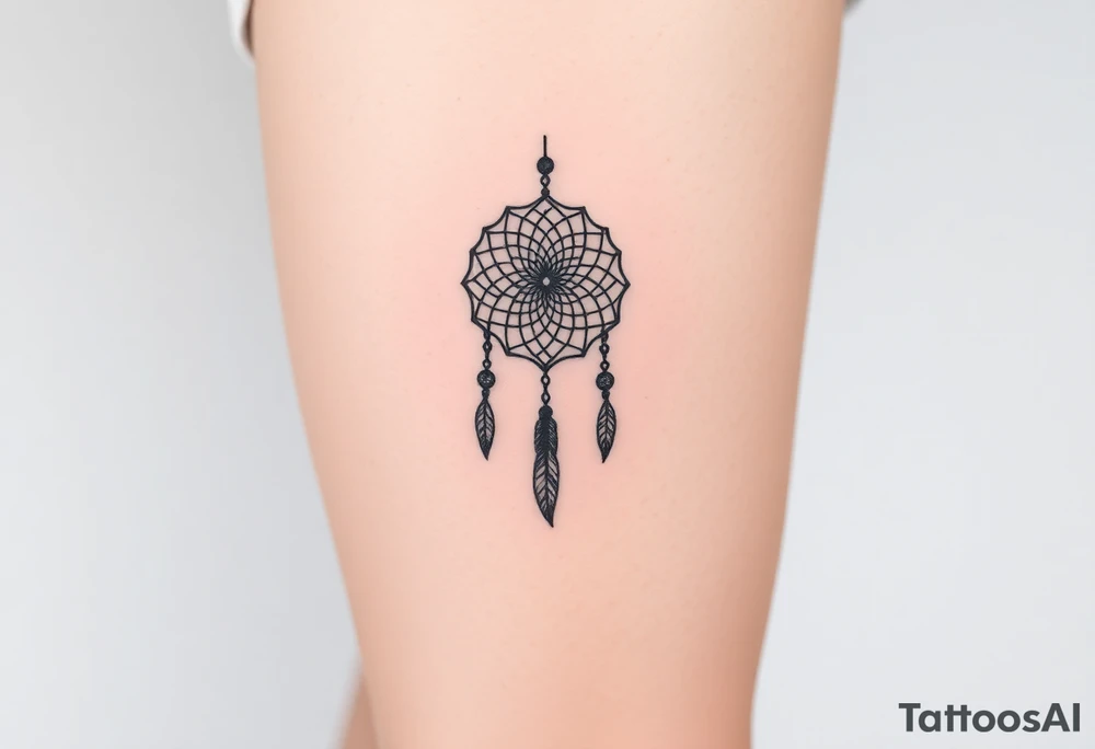 dreamcatcher tattoo idea