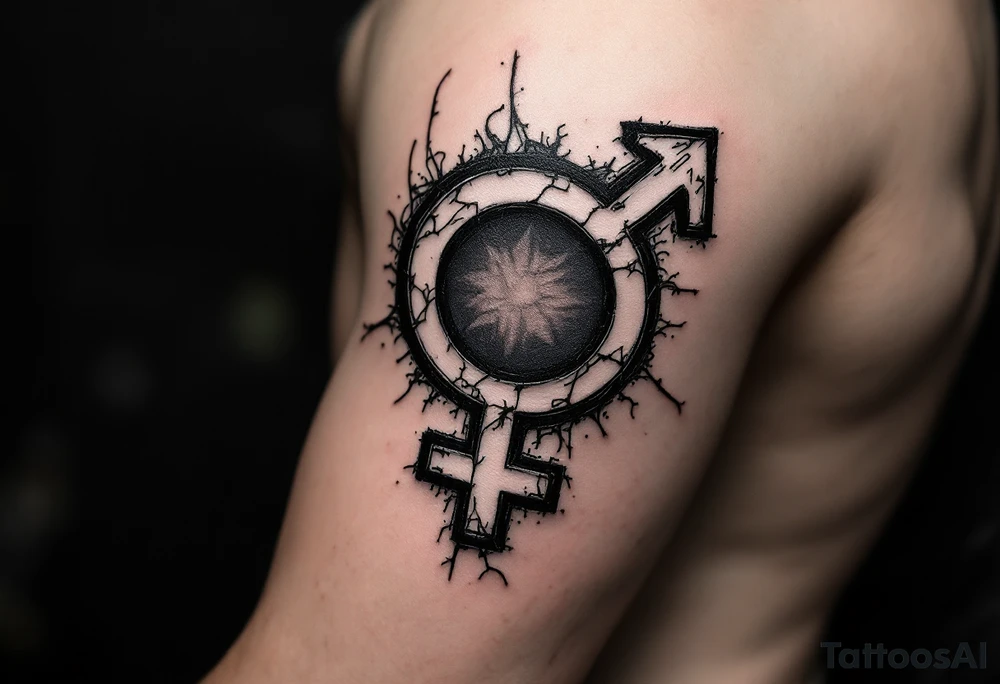 Transgender symbol tattoo tattoo idea