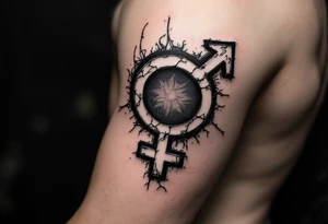 Transgender symbol tattoo tattoo idea