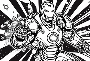 Ironman tattoo idea