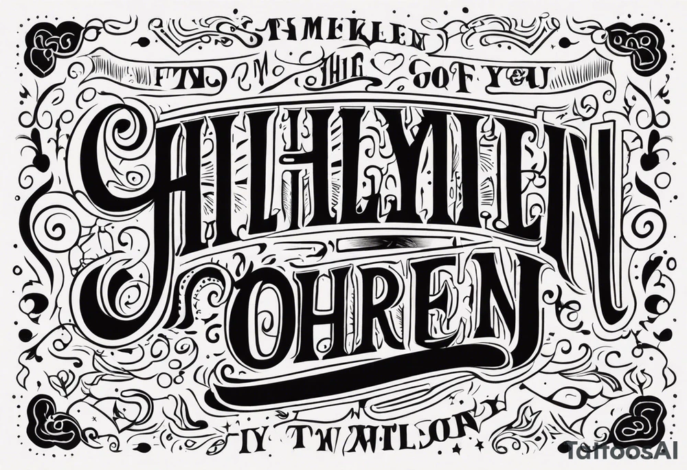 YHLQMDLGN tattoo idea