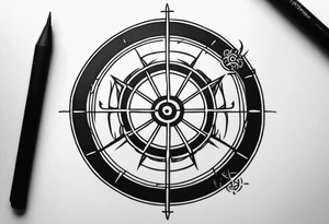 Vegvísir tattoo idea