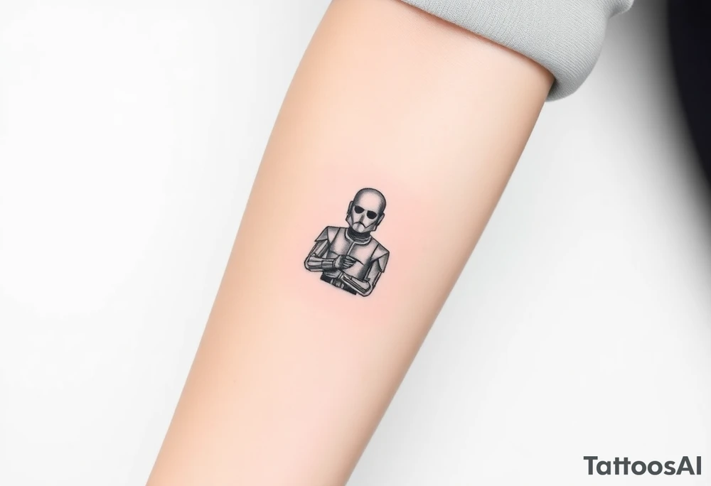 C3po from starwars tattoo idea