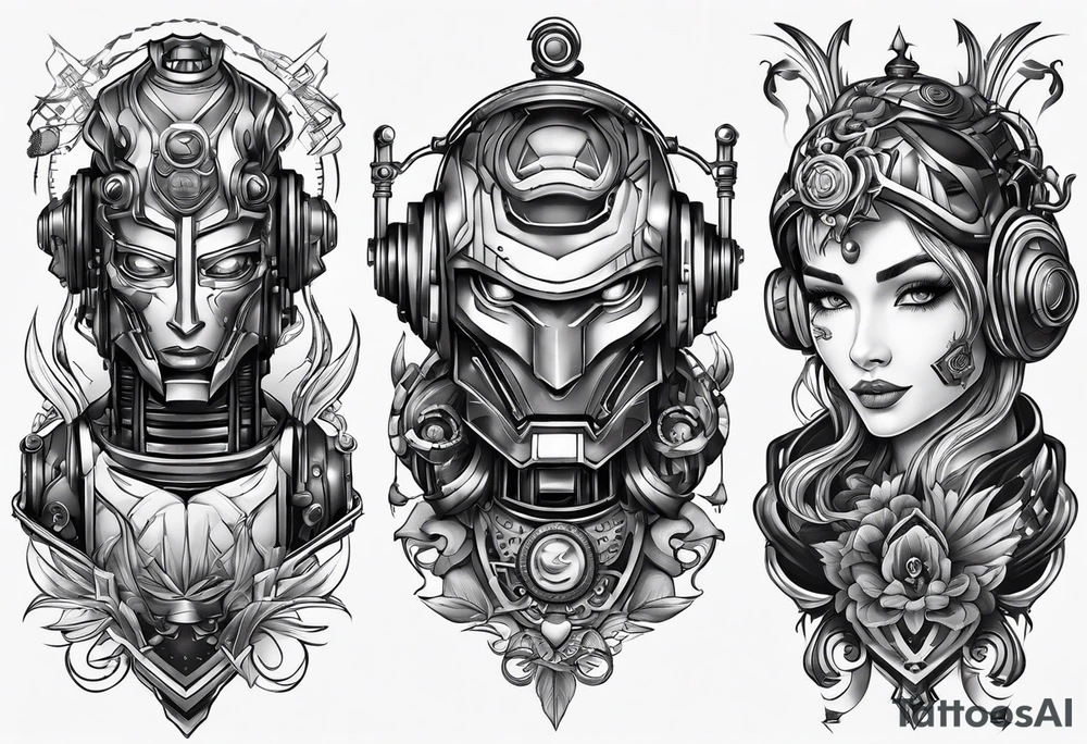 ROBOT tattoo idea