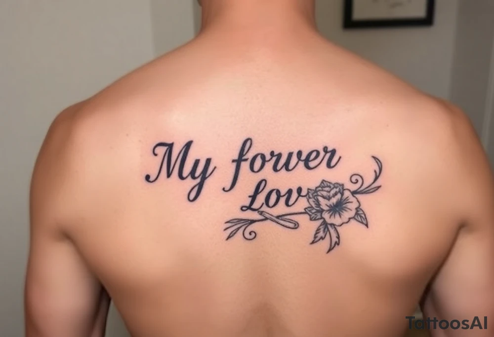 My forever love tattoo idea