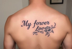 My forever love tattoo idea