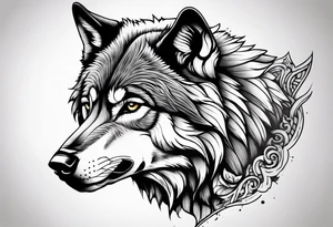 Lmbo wolf tattoo idea