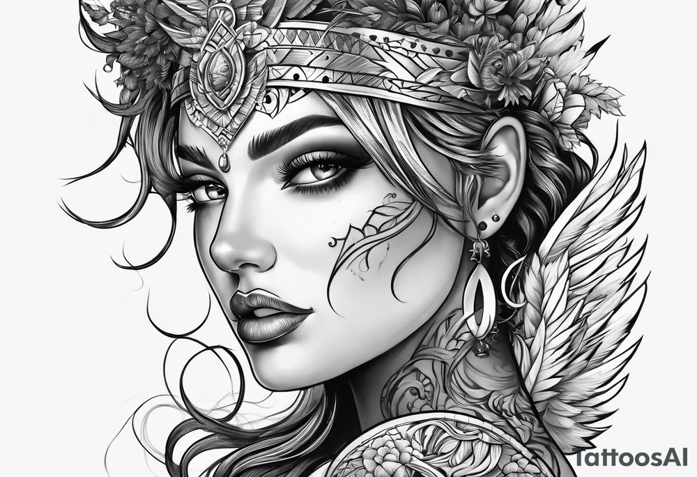 Lightning tattoo idea