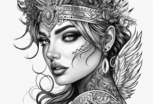 Lightning tattoo idea
