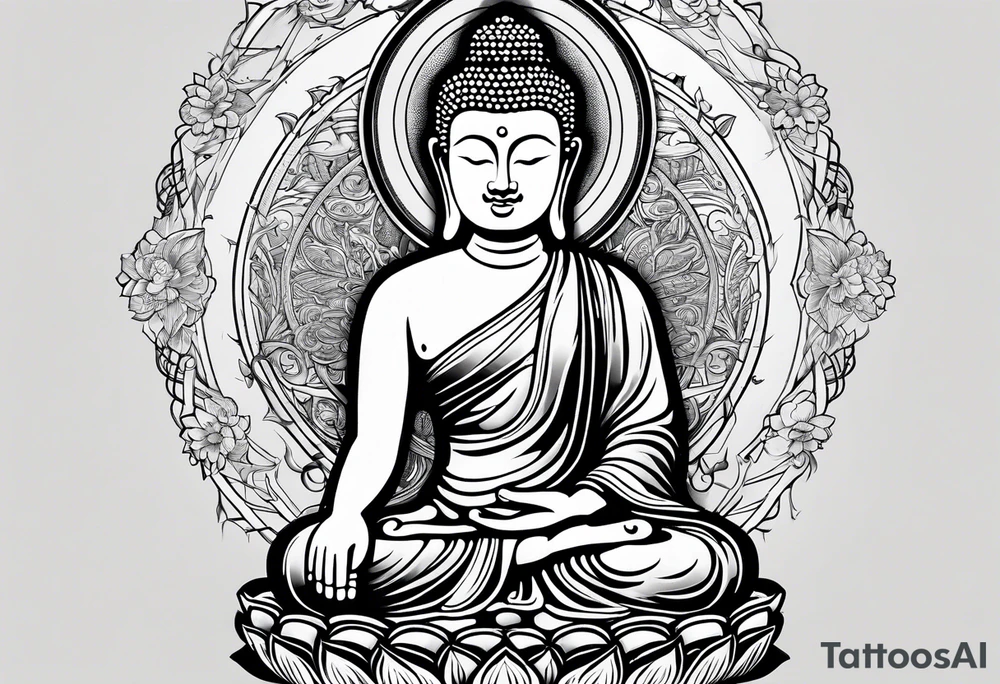 Buddah tattoo design tattoo idea