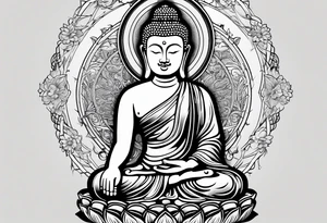 Buddah tattoo design tattoo idea