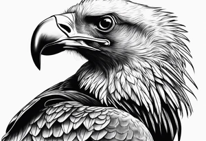 vulture tattoo idea