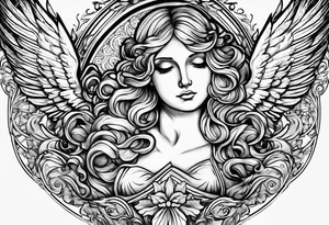 I saw the angel in the marble and carved until I set her free tattoo idea