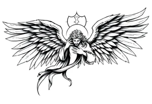 Biblical, Christianity, Archangel, Hebrew tattoo idea