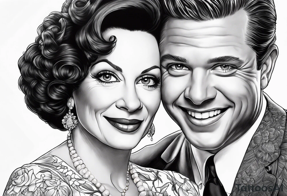 Fran fine and maxwell sheffield from the nanny tattoo idea