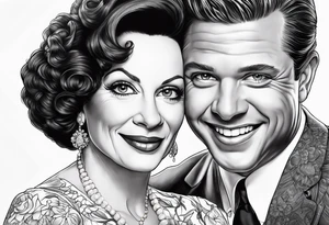 Fran fine and maxwell sheffield from the nanny tattoo idea