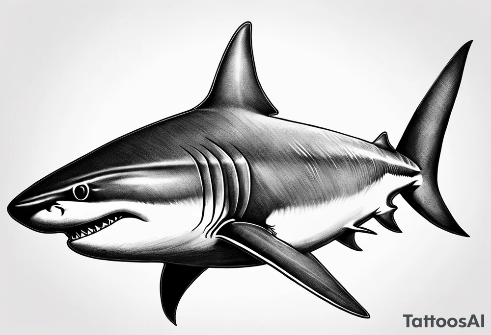 Shark tattoo idea
